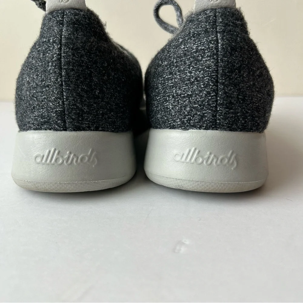 Allbirds Women's Wool Runners Natural Grey with Light Grey Sole 10